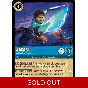 Wasabi, Methodical Engineer